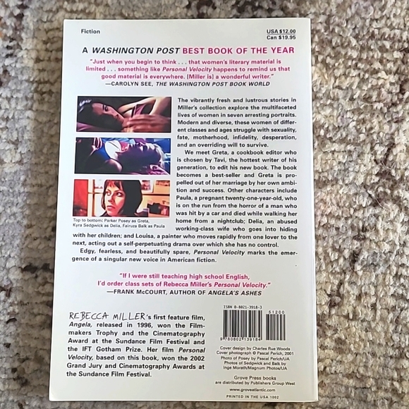VTG Personal Velocity by Rebecca Miller Book Short Stories - Picture 2 of 6